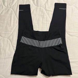 Mountain Hardwear Black, Fleece Lined Winter Tights